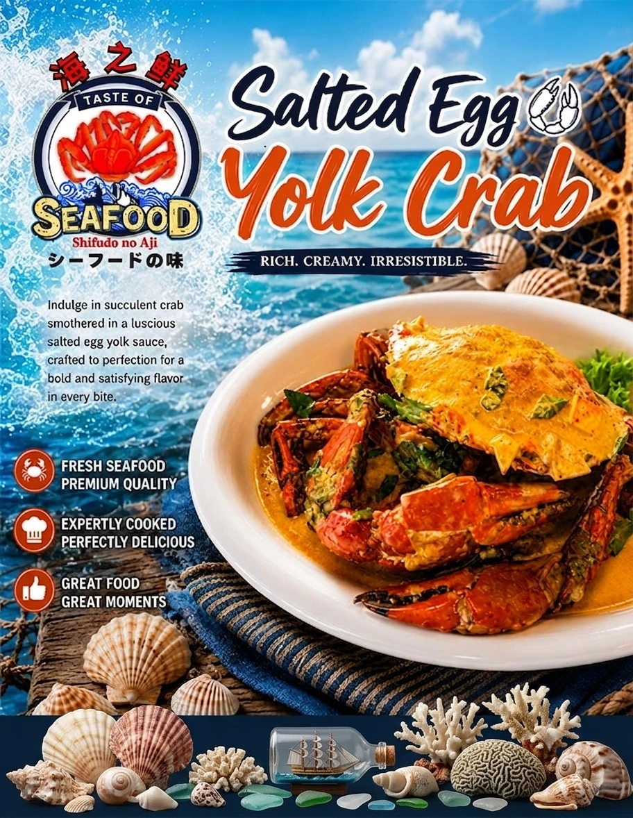 Salted Egg Yolk Crab